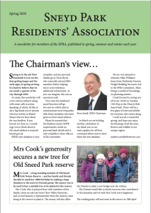 Sneyd Park Residents Association Image Spring 2020 Newsletter